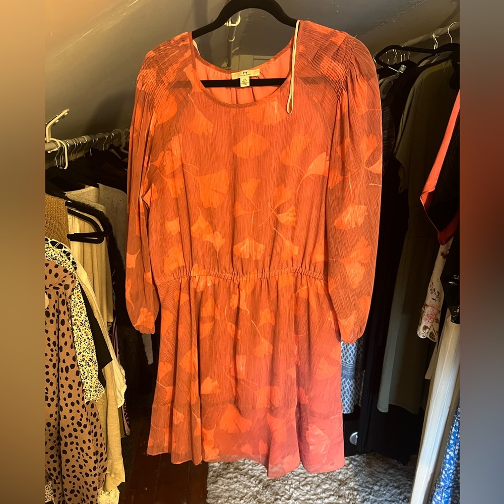 Pink Halston dress